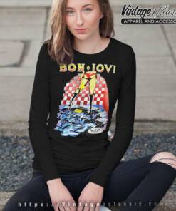 Bon Jovi Slippery When Wet Long Sleeve Tee