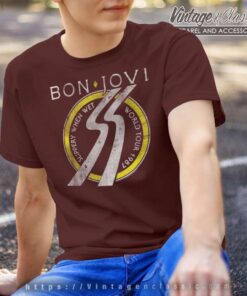 Bon Jovi Slippery When Wet World Tour T Shirt