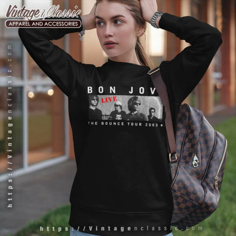 Bon Jovi The Bounce Tour Sweatshirt Bon Jovi The Bounce Tour Sweatshirt