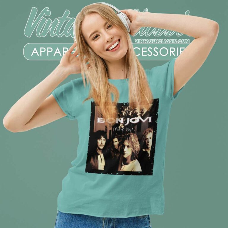 Bon Jovi These Days Women TShirt Bon Jovi These Days Women TShirt