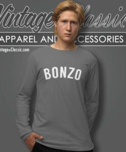 Bonzo Led Zeppelin John Bonham Classic Rock Shirt 1 Bonzo Led Zeppelin John Bonham Classic Rock Long Sleeve Tee