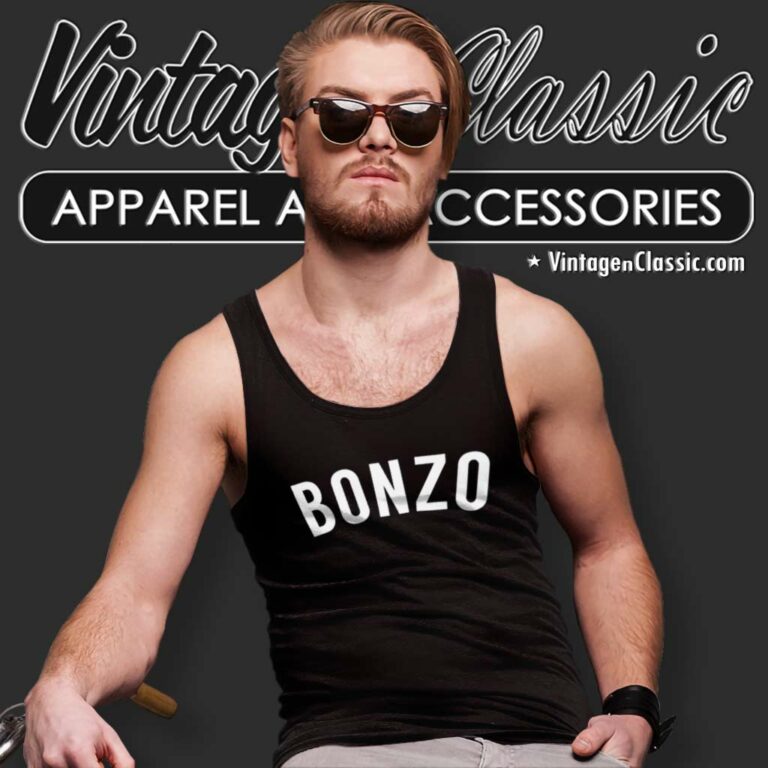 Bonzo Led Zeppelin John Bonham Classic Rock Tank Top Racerback Bonzo Led Zeppelin John Bonham Classic Rock Tank Top Racerback