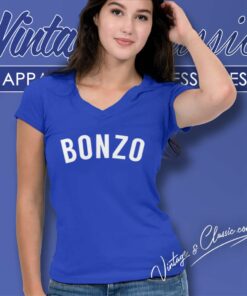Bonzo Led Zeppelin John Bonham Classic Rock Shirt 5 Bonzo Led Zeppelin John Bonham Classic Rock V Neck TShirt