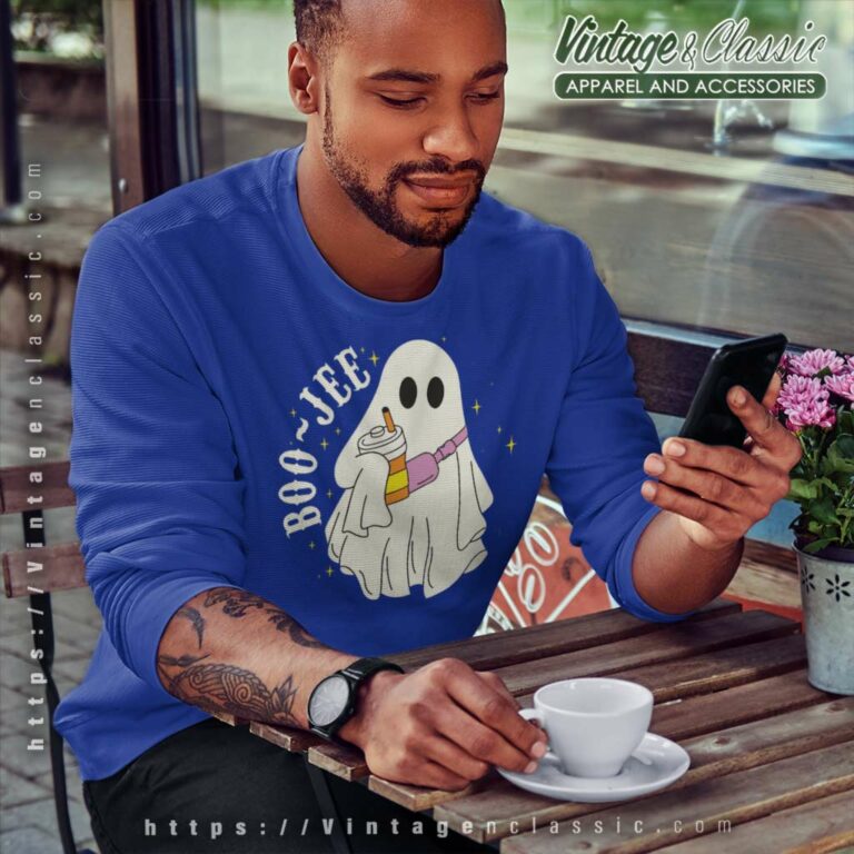 Boo Jee Ghost Halloween Sweatshirt Boo Jee Ghost Halloween Sweatshirt