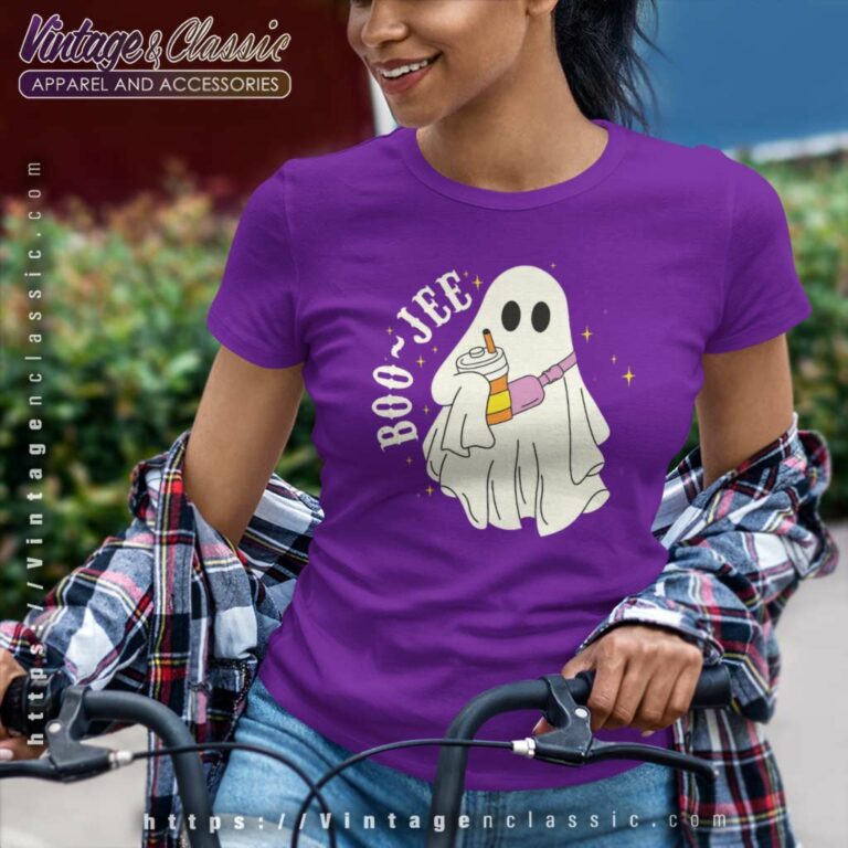 Boo Jee Ghost Halloween Women TShirt Boo Jee Ghost Halloween Women TShirt