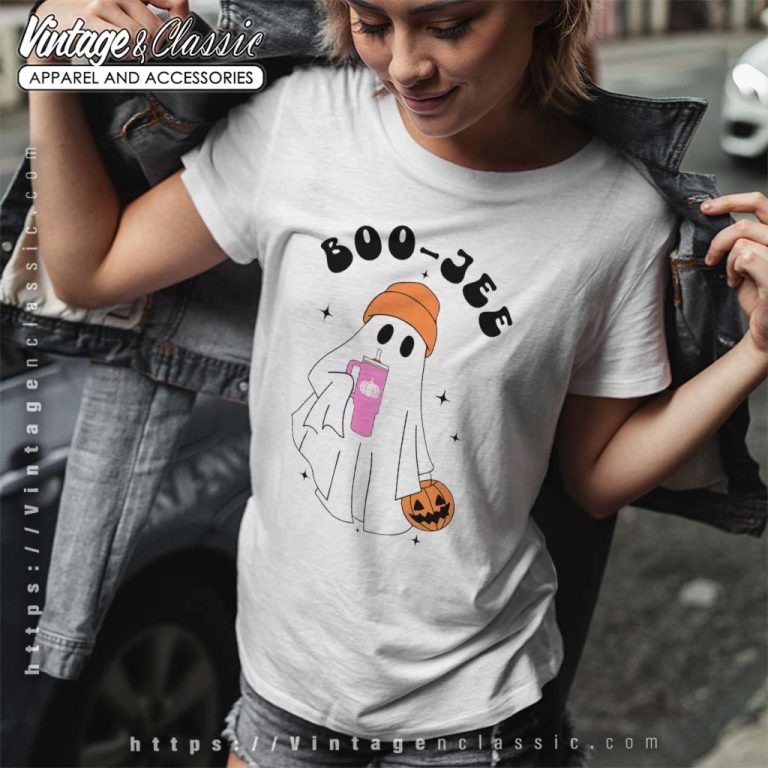 Boo Jee Ghost Pumpkin Women TShirt Boo Jee Ghost Pumpkin Women TShirt