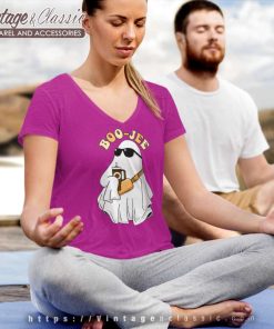 Boo Jee Ghost Shirt Cute Ghost V Neck TShirt