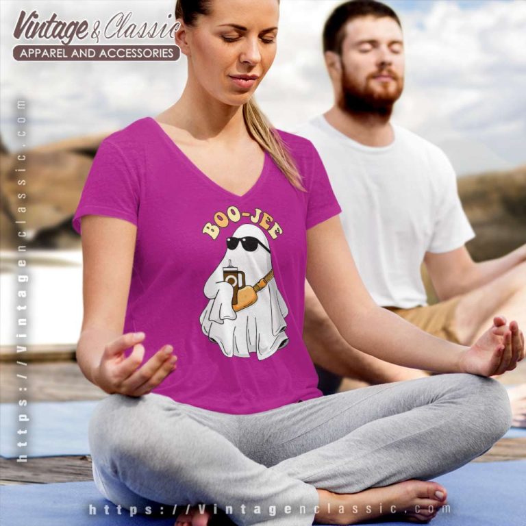 Boo Jee Ghost Shirt Cute Ghost V Neck TShirt Boo Jee Ghost Shirt Cute Ghost V Neck TShirt