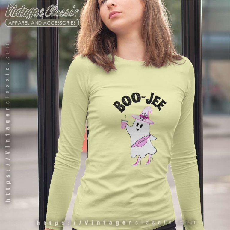 Boo Jee Ghost Shirt Spooky Vibes Long Sleeve Tee Boo Jee Ghost Shirt Spooky Vibes Long Sleeve Tee