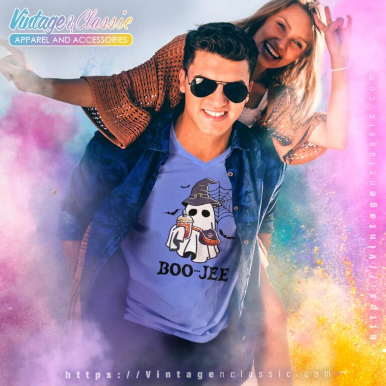 Boo Jee Ghost Witch Spooky Coffee V Neck TShirt Boo Jee Ghost Witch Spooky Coffee V Neck TShirt