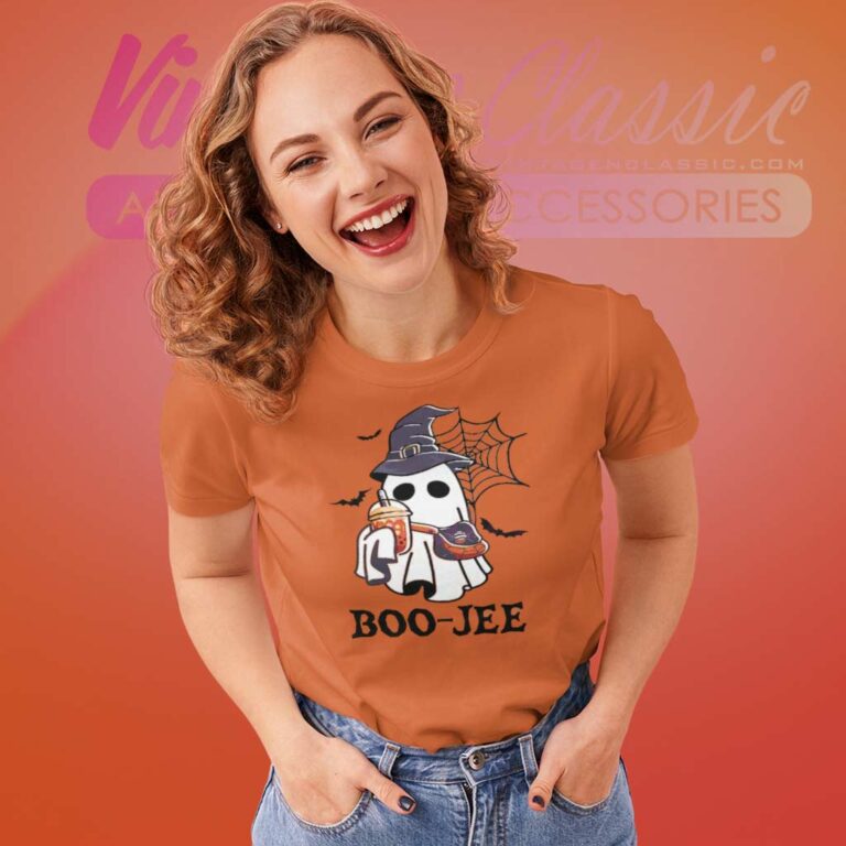 Boo Jee Ghost Witch Spooky Coffee Women TShirt Boo Jee Ghost Witch Spooky Coffee Women TShirt