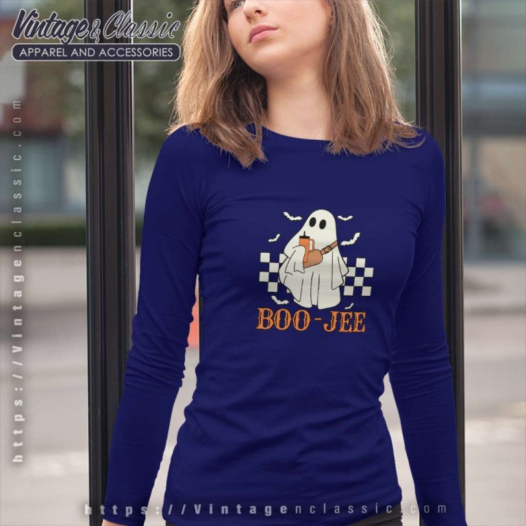 Boo Jee Halloween Ghost Long Sleeve Tee Boo Jee Halloween Ghost Long Sleeve Tee