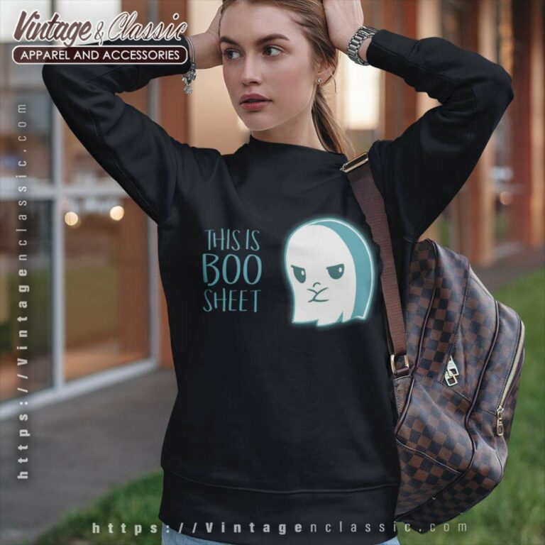 Boo Sheet Shirt Funny Cute Nerdy Sweatshirt Boo Sheet Shirt Funny Cute Nerdy Sweatshirt