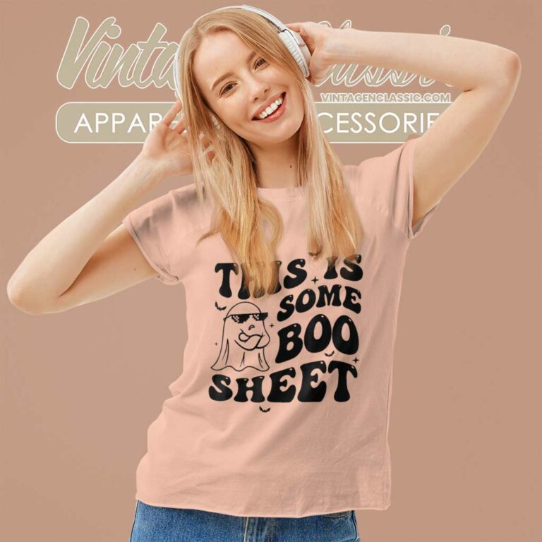 Boo Sheet Shirt Halloween Ghost Funny Gift Women TShirt Boo Sheet Shirt Halloween Ghost Funny Gift Women TShirt