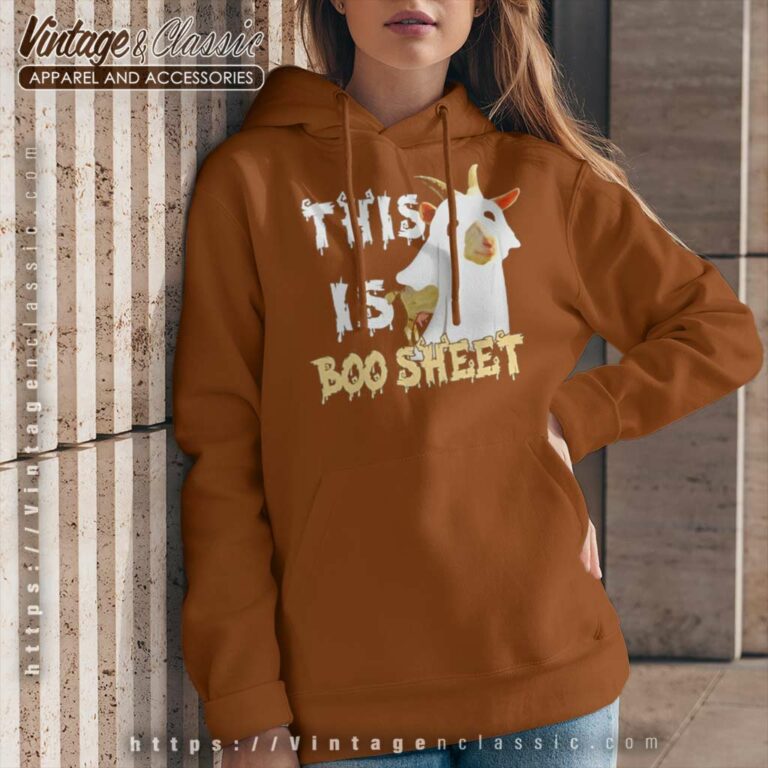 Boo Sheet Shirt This Is The Boo Sheet Ghost Goat Halloween Hoodie Boo Sheet Shirt This Is The Boo Sheet Ghost Goat Halloween Hoodie