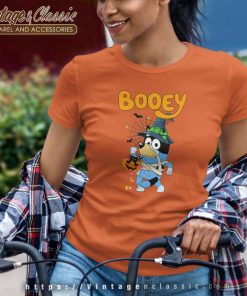 Booey Halloween Spooky Shirt Bluey Halloween Women TShirt