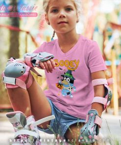 Booey Halloween Spooky Shirt Bluey Halloween kids Vneck