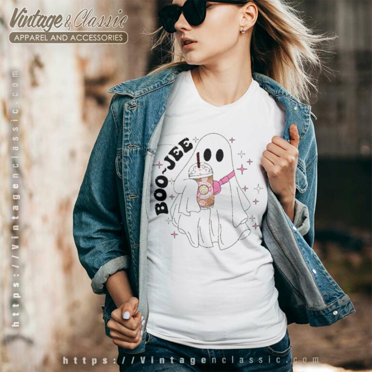Boojee Boo Jee Ghost Funny Tumbler V Neck TShirt Boojee Boo Jee Ghost Funny Tumbler V Neck TShirt