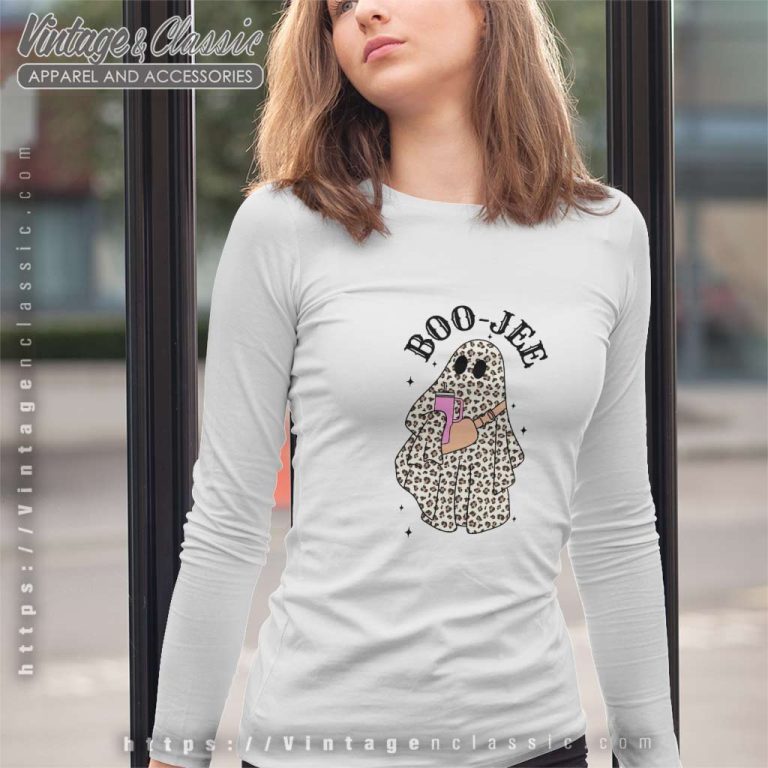Boojee Ghost Shirt Halloween Gifts Long Sleeve Tee Boojee Ghost Shirt Halloween Gifts Long Sleeve Tee