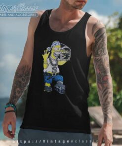 Bootleg Simpsons Shirt Gangster Pirate Homer Simpson 4 Bootleg Simpsons Shirt Gangster Pirate Homer Simpson Tank Top Racerback