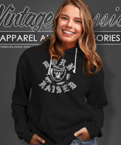 Born X Raised Shirt Raiders Pop Out Rocker Hoodie