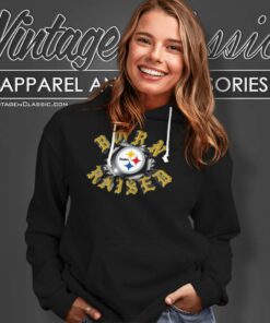 Born X Raised Steelers Pop Out Rocker Hoodie