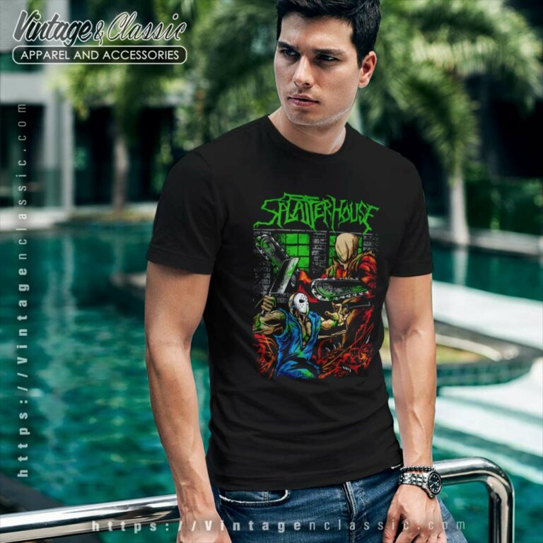Boss Splatterhouse Game Tshirt Boss Splatterhouse Game Tshirt