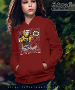 Boston Bruins Donald Duck Hockey Shirt Hoodie