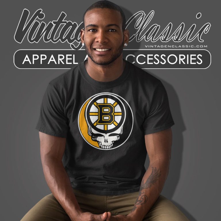 Boston Bruins Grateful Dead Steal Your Face Hockey T Shirt Boston Bruins Grateful Dead Steal Your Face Hockey T Shirt