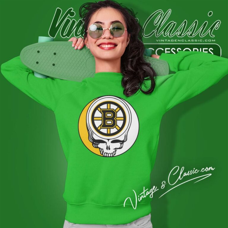 Boston Bruins Grateful Dead Steal Your Face Sweatshirt Boston Bruins Grateful Dead Steal Your Face Sweatshirt