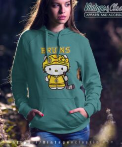Boston Bruins Hello Kitty Shirt Hoodie