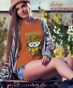 Boston Bruins Hello Kitty Shirt Women T shirt