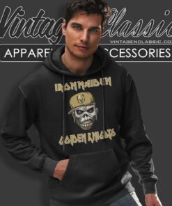 Boston Bruins Iron Maiden Rock Band Hoodie