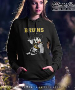 Boston Bruins Mickey Stanley Cup Hoodie