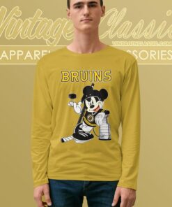 Boston Bruins Mickey Stanley Cup Shirt