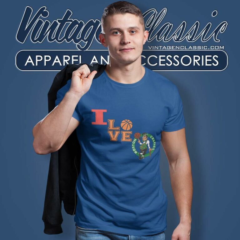 Boston Celtic Nba I Love Boston T Shirt Boston Celtic Nba I Love Boston T Shirt