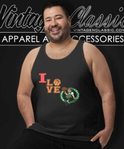 Boston Celtic Nba I Love Boston Tank Top Racerback