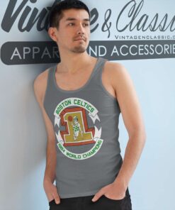 Boston Celtics 1984 World Champions Tank Top Racerback