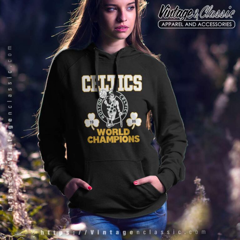 Boston Celtics 1986 Nba Champions Hoodie Boston Celtics 1986 Nba Champions Hoodie
