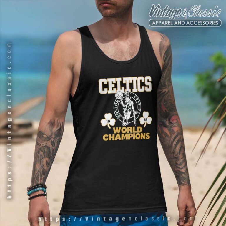 Boston Celtics 1986 Nba Champions Tank Top Racerback Boston Celtics 1986 Nba Champions Tank Top Racerback
