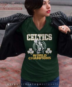 Boston Celtics 1986 Nba Champions Shirt 5 Boston Celtics 1986 Nba Champions V Neck TShirt
