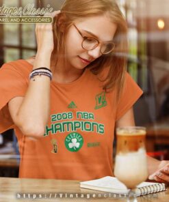 Boston Celtics 2008 Nba Finals Champions Shirt 5 Boston Celtics 2008 Nba Finals Champions Women TShirt