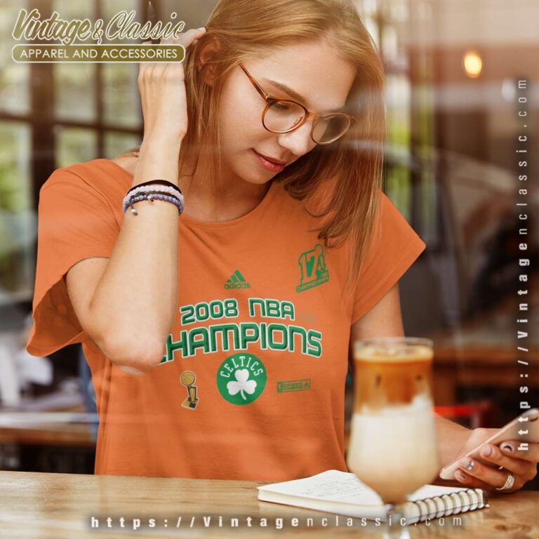 Boston Celtics 2008 Nba Finals Champions Women TShirt Boston Celtics 2008 Nba Finals Champions Women TShirt