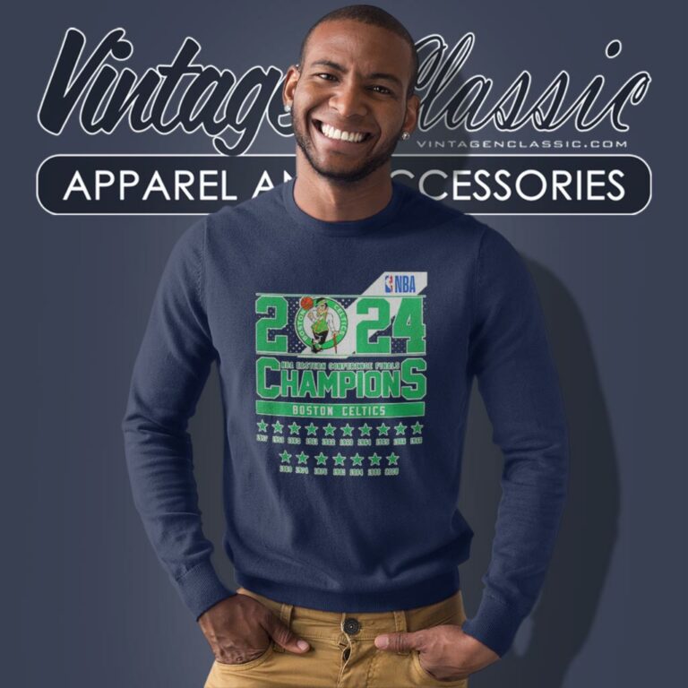 Boston Celtics 2024 Nba Eastern Conference Finals Champions Sweatshirt Boston Celtics 2024 Nba Eastern Conference Finals Champions Sweatshirt