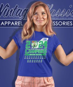 Boston Celtics 2024 NBA Eastern Conference Finals Champions Shirt 6 Boston Celtics 2024 Nba Eastern Conference Finals Champions Women T Shirt