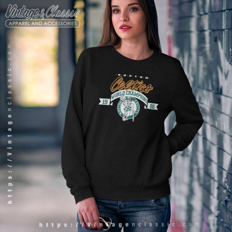 Boston Celtics Basketball 1986 Nba Champion Sweatshirt Boston Celtics Basketball 1986 Nba Champion Sweatshirt