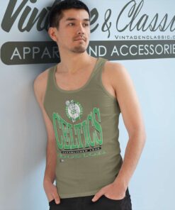 Boston Celtics Basketball Established 1946 Tank Top Racerback
