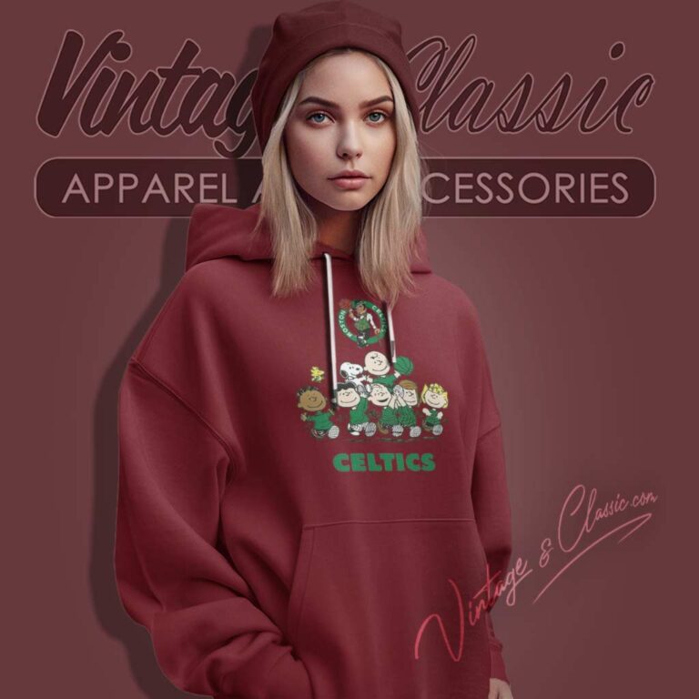 Boston Celtics Basketball Snoopy Celtics Hoodie Boston Celtics Basketball Snoopy Celtics Hoodie