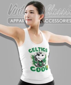 Boston Celtics Cool Snoopy Tank Top Racerback