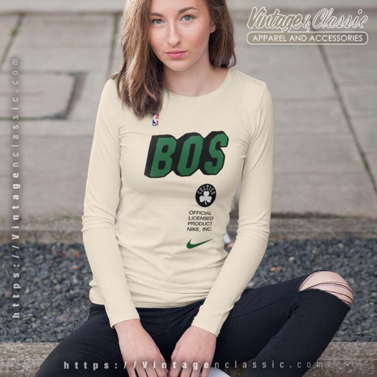 Boston Celtics Nike Nba Playoff Long Sleeve Tee Boston Celtics Nike Nba Playoff Long Sleeve Tee